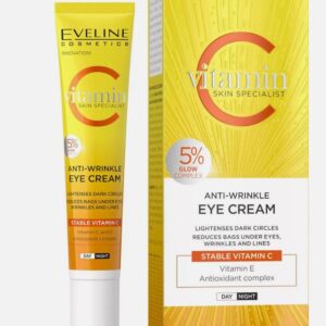 eveline skin specialist vitamin c anti wrinkle przeciwzmarszczkowy krem pod oczy 20ml