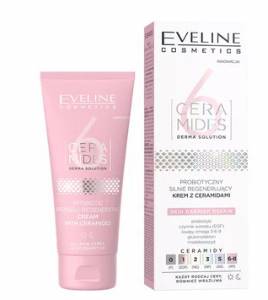 eveline 6 ceramides probiotyczny silnie regenerujący krem z ceramidami