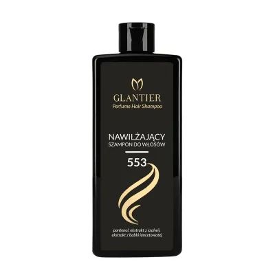 nawilżający szampon do włosów glantier 553 300 ml
