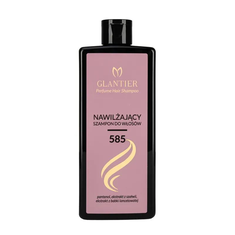 nawilżający szampon do włosów glantier 585 300 ml