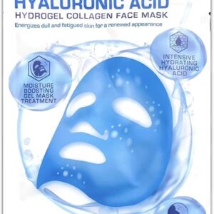 skin treats hyaluronic acid hydrogel collagen face mask